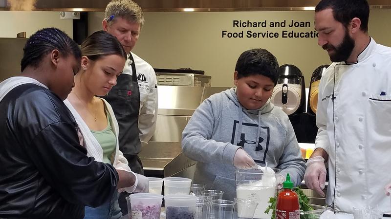Students join tasting focus group to help select new school menus options