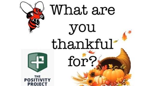 Giving thanks: Principals, students share why they’re thankful