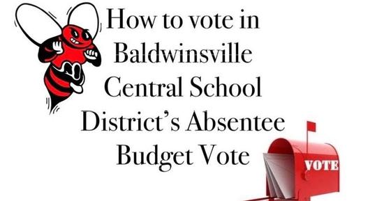 How to vote in Baldwinsville CSD’s Absentee Budget Vote