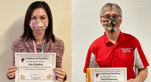 Board Spotlight: Staff members honored for adapting to challenges of the pandemic