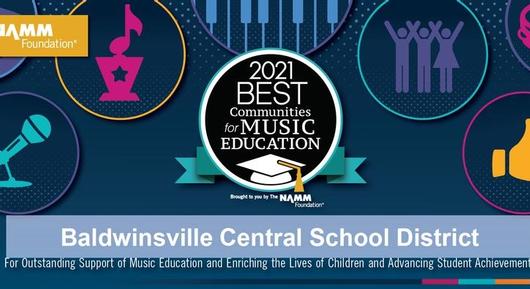 Baldwinsville named a Best Community For Music Education for 12th Year