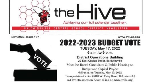 2022-2023 Budget Newsletter edition of the Hive is available now