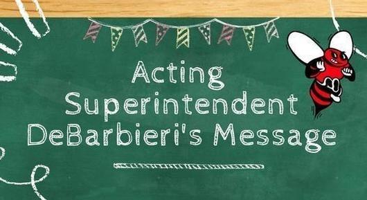 Acting Superintendent's announcements for January 27, 2023
