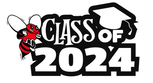 Schedule for 2024 Graduates' Names on District Sign